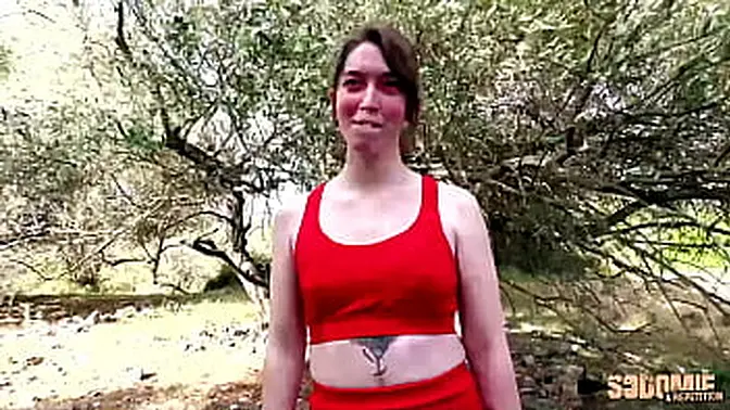 Daisy offers her butt in a gang-bang