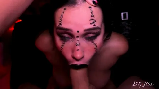 Evil witch turns boy into her sex slave with rough anal