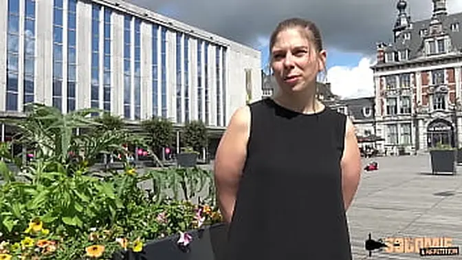 Naughty MILF Alice gets stuffed by multiple guys in a wild gangbang