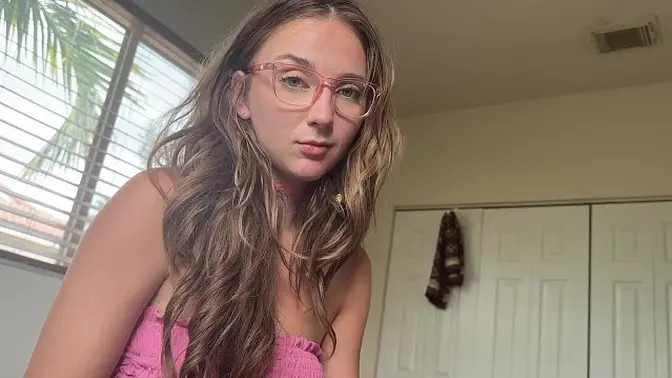 Hot teen step sis gets bred by her cute stud
