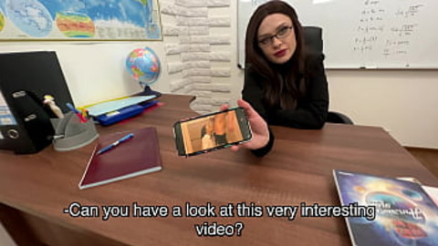 I got caught filming myself getting nasty with my tutor on camera