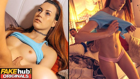 Sharing Bed with Horny🥵 Stepsis: Mutual Masturbation and Dirty Stepsibling Seduction