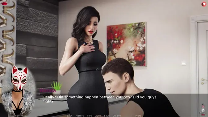 Naughty student upskirts teacher's big tit and legs