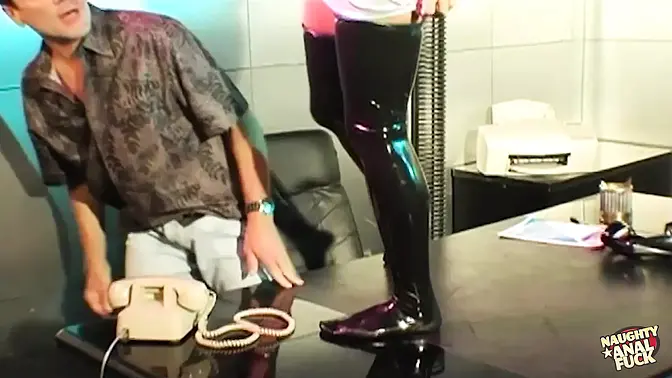 Trina Michaels: Dancer's big asse gets pounded by her boss