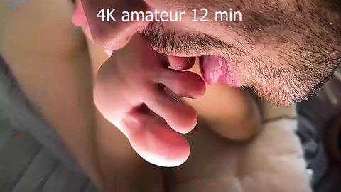 I Love When fuckfest Stepsis Massages My Cock🍆 with Her Little Toes