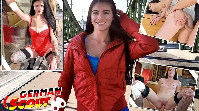 Petite German Scout Lana Lenani gets fucked hard in casting fuck