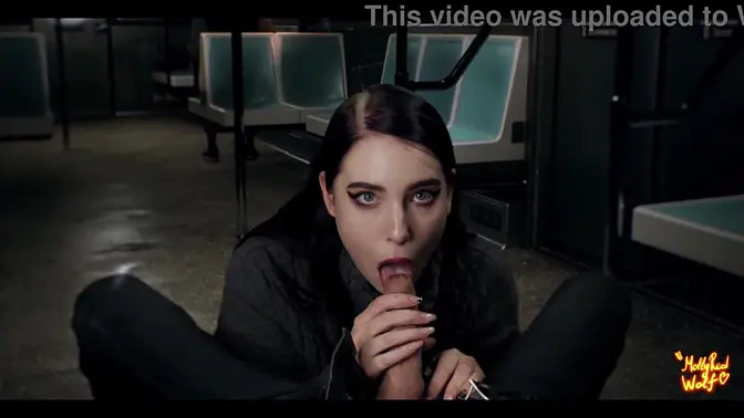 Beautiful stranger blows me on crowded subway train for my number