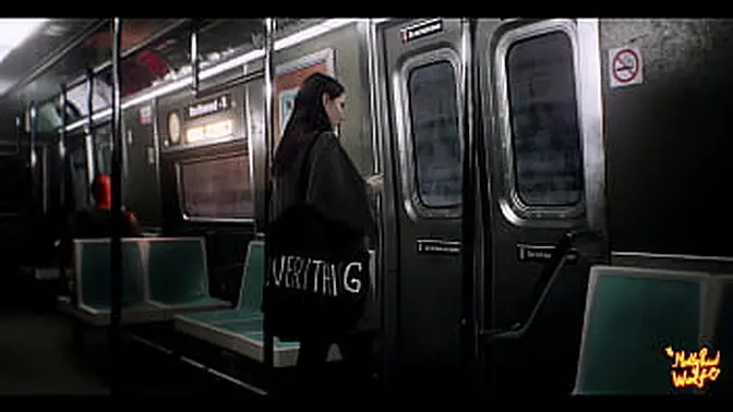 Beautiful stranger blows me on crowded subway train for my number