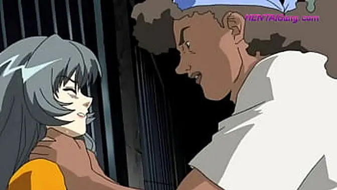 Beautiful anime girl gives blowjob to her father figure