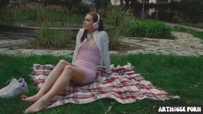 Teen sweetheart Matty Mila gets rough pounded in the park