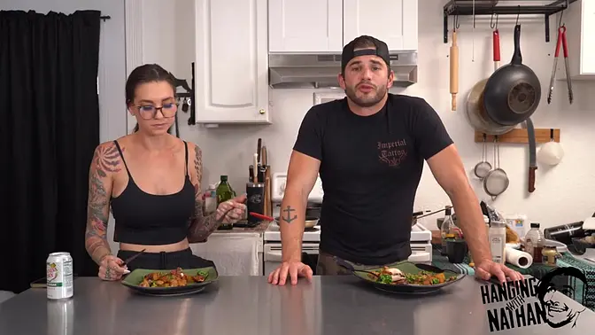 `Hot babe with tattoos`