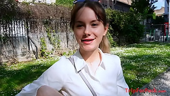 Asian teen in cat costume gets pounded by white guy