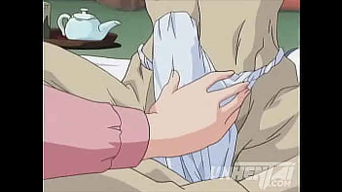 MILF seduces her father-in-law in wild anime hentai