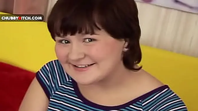 Chubby Teen Sucks and Rides Cock Hard