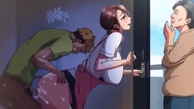 Hot Mommy Masturbates After Stepson's Secret Porn Discovery - Anime