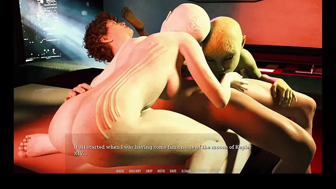 Animated Dune-themed game with anime sluts