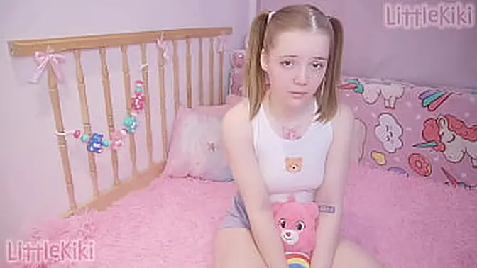 Step Daddy plays with his cute stepdaughter and fucks her into multiple orgasms