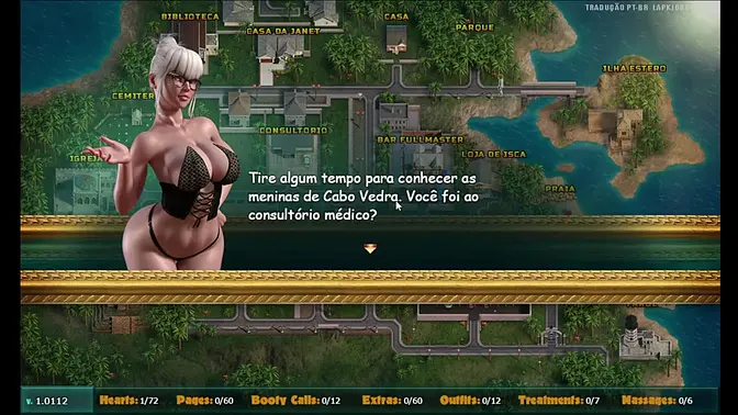 Sexy game features busty heroine Nadia