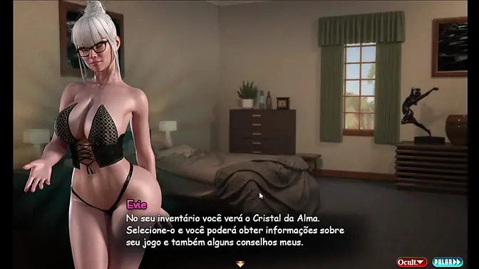 Sexy game features busty heroine Nadia