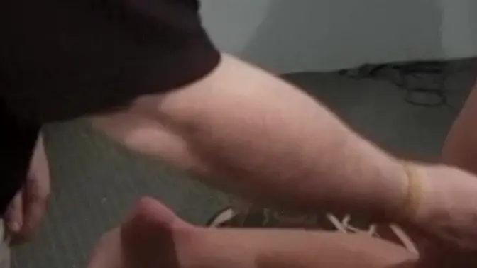 Busty blonde babes pussy is wet while riding big hard dick