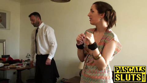 Hot slut Liz gets rough treatment and deep penetration from Pascal′s firm cock🍆