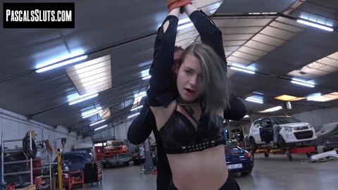 Petite girl Emily Addams is bound and fucked by dominant daddy Pascal White