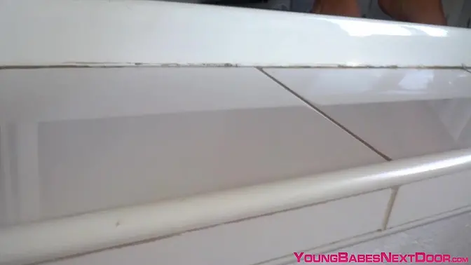 Eager 18yo amateur babe shows off her wet pussy