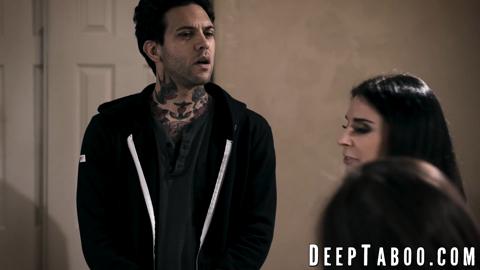 Teen Abella Danger fucks with her tattooed emo cousins Teen Abella Danger fucks with her tattooed emo cousins