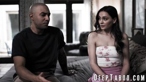 Aften Opal screams as her stepbrother pounds her brutally Oliver Davis