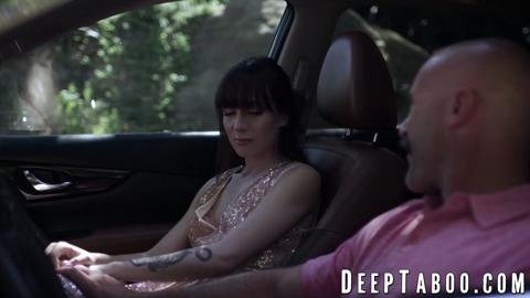 Teen Emma Jade is attracted hi her boyfriends hunk so she offers her ass to him