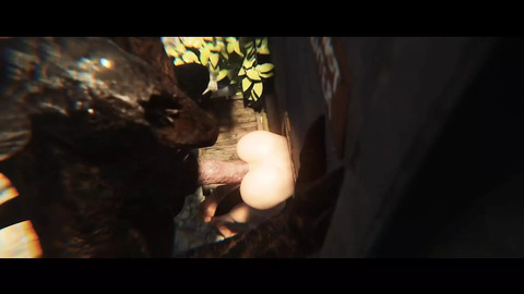Fucked last and first by her demon creampie