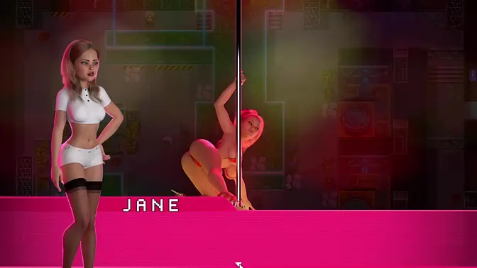 Hentai Hoes Dancing Naked at the Club