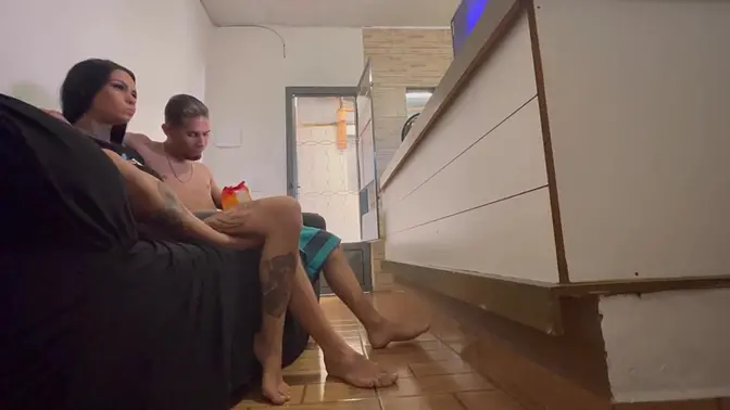 Redhead Latina gets fucked hard and creampied