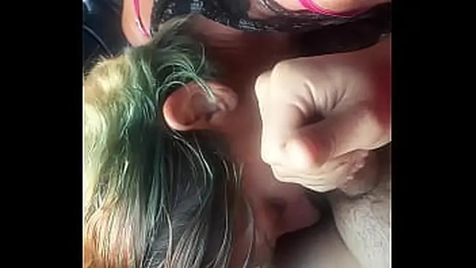 Street whore sucks sick bareback cum in her mouth