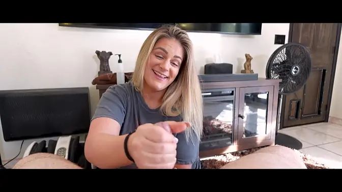 My Friend's Slutty Divorced Mom Teaches Me Handjob Techniques