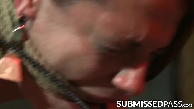 Submissive babe gets spanked and dominated