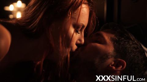 Ginger vixen shares boyfriends cock with busty MILF