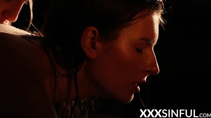 Sultry Lesbians in 69 Position