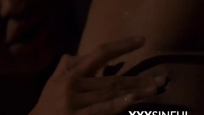 Tattooed lesbo babes lick and finger each other's pussies