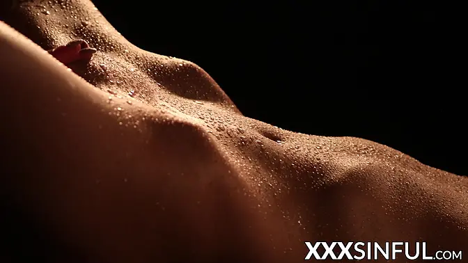 Sensual massage leads to 69 between two hot brunettes