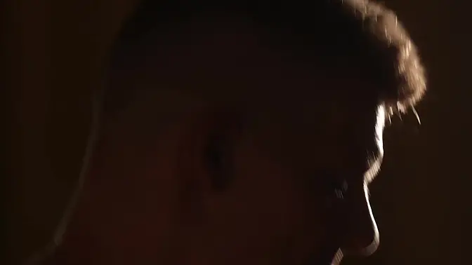 Horny blonde fucked missionary after sensual blowjob