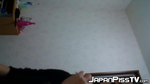 Teen Japanese starlet films her intimate bathroom moment