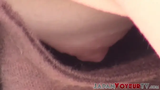 Japanese ladies get their beautiful nipples secretly filmed