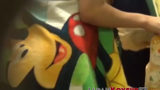 Asian schoolgirls exposed on hidden camera in locker room