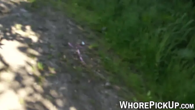 Street Whore gets a hard pounding in doggystyle POV