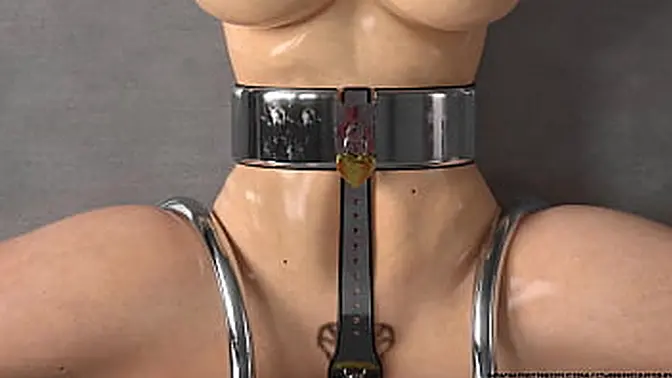 3D Compilation of sexy teens in metal bondage