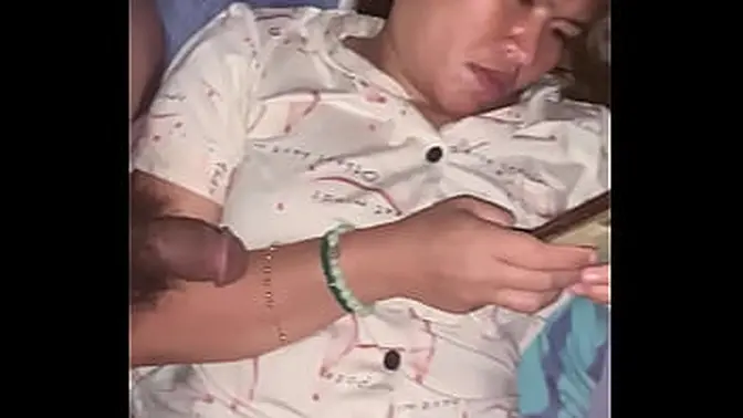 Seductive Japanese office babe masturbates at work