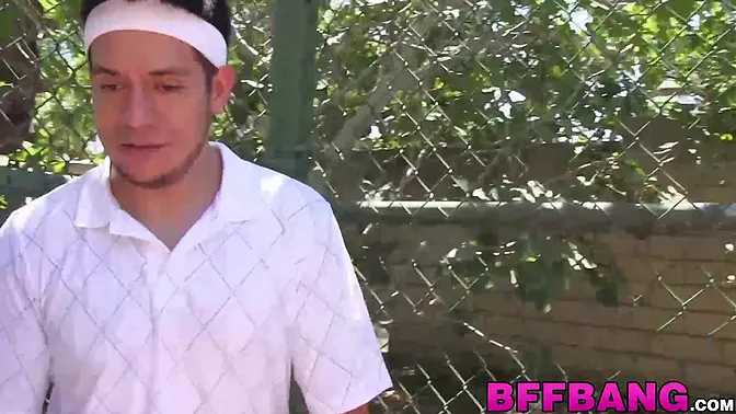 Two teen BFFs get drilled in outdoor doggystyle POV