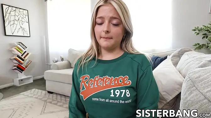 Stepsis Jill Taylor eagerly waits for my big cock to cover her face