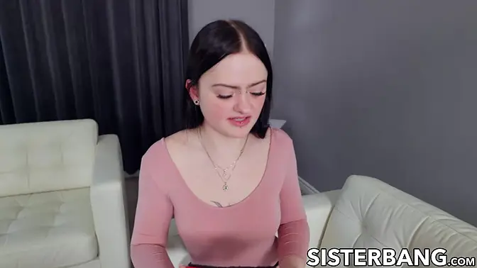 Tattooed Stepsis takes deepthroat and gets pounded in missionary